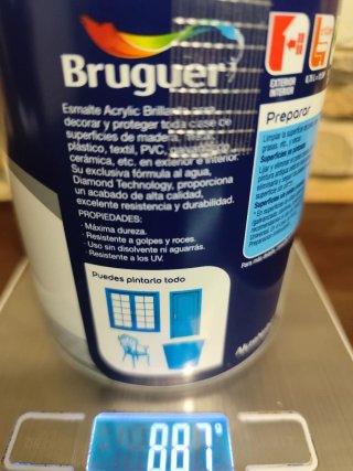 Esmalte Acrílico Bruguer Negro Brillante