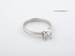 sortija oro 18k con piedra con diamante de laboratorio t. 7 (14,96 mm)