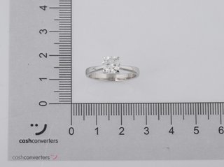 sortija oro 18k con piedra con diamante de laboratorio t. 7 (14,96 mm)