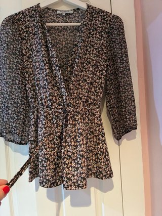 Blusa Morgan Estampada Talla XS