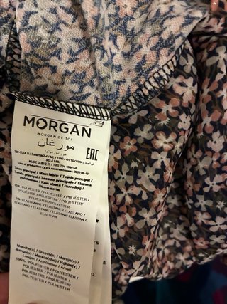 Blusa Morgan Estampada Talla XS
