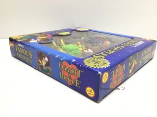 juguete cine y tv toybiz gambit & rogue marvel