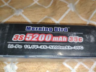 Baterías Lipo 3S 5200mAh y Li-ion 3000mAh