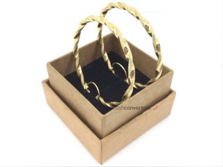 argollas oro 18k