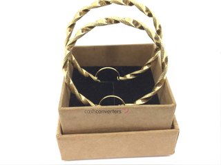 argollas oro 18k