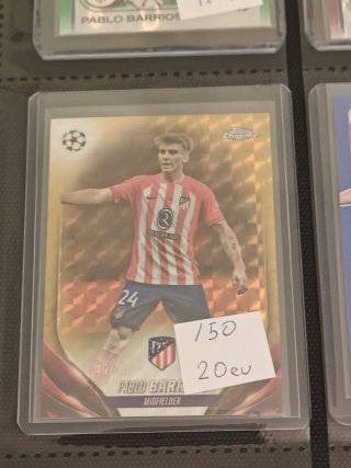 Numerada Pablo Barrios Rookie Atlético de Madrid