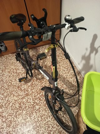 Bicicleta plegable Btwin