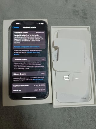 iPhone 15 pro 128G  Gris/Platead