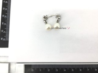 pendientes oro 18k con piedra con circonita