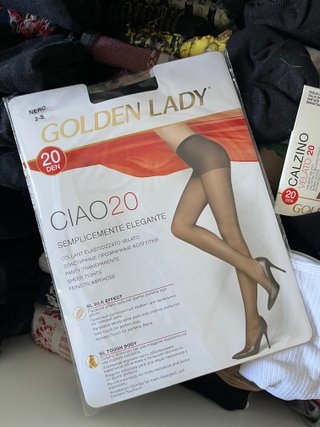 Collant Golden Lady Nero S