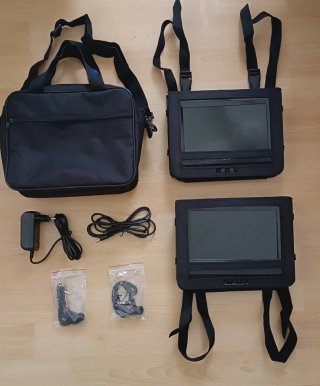 Pack 2 DVD Portátil Nevir Coche (Leer dentro)