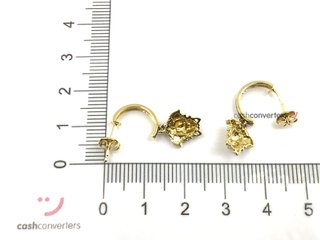 pendientes oro 18k