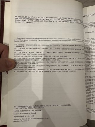 Catálogo de monumentos y conjuntos de la Comunidad Valenciana