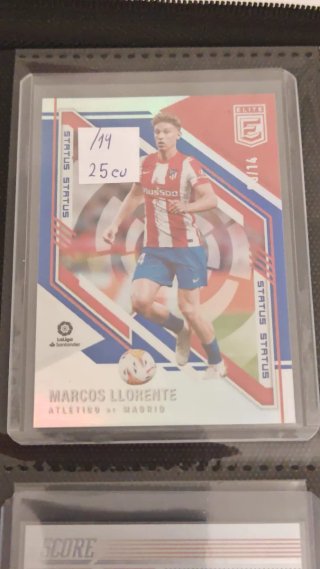 Hit y Numeradas MARCOS LLORENTE ATLÉTICO DE MADRID