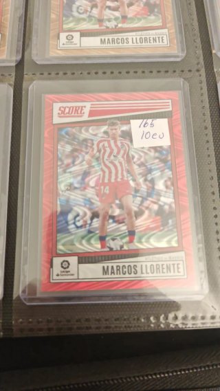 Hit y Numeradas MARCOS LLORENTE ATLÉTICO DE MADRID