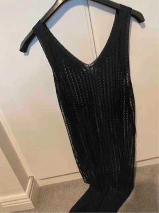 Vestido Túnica Verano Negro