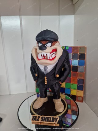 **Statuetta Taz-Peaky Blinders (Bambulab H2C)