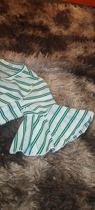 Blusa calada S rayas