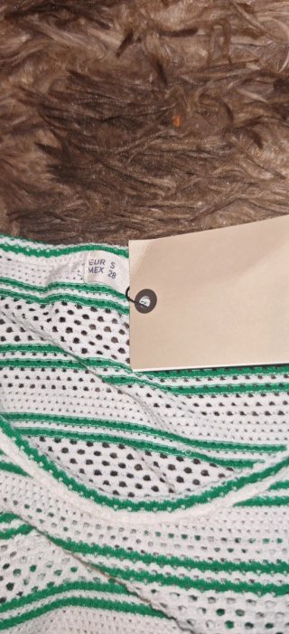 Blusa calada S rayas