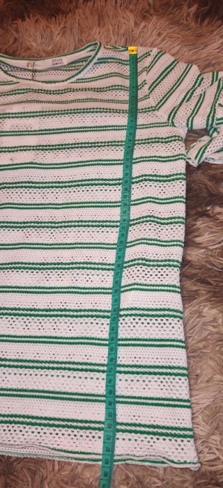 Blusa calada S rayas