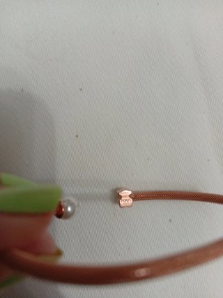Pulsera Tous Plata 925 Baño Oro Rosa Perla,