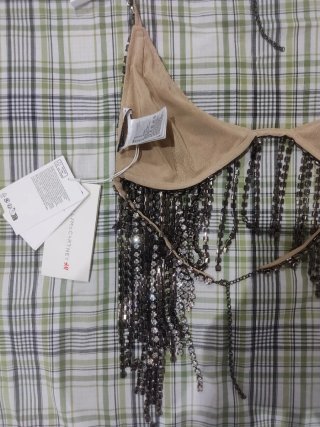 Top H&M Stella McCartney con Cristales Talla M