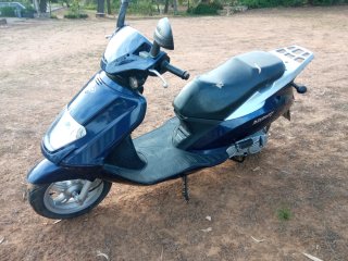 Daelim History 125 Scooter Azul