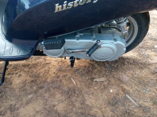 Daelim History 125 Scooter Azul