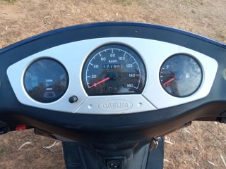 Daelim History 125 Scooter Azul