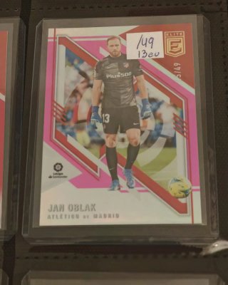 Numerada  Jan Oblak Atlético de Madrid