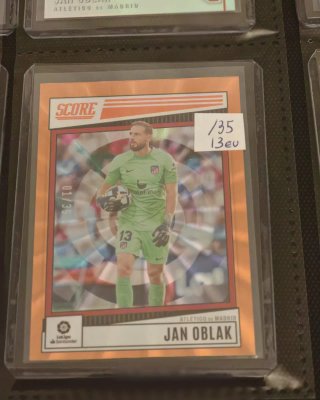 Numerada  Jan Oblak Atlético de Madrid