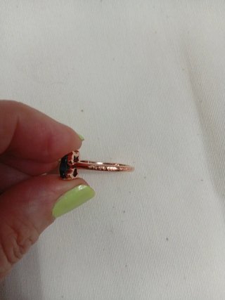 Anillo Tous Oso Negro Ajustable
