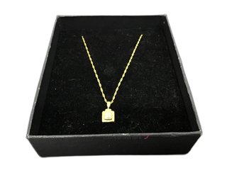 cadena oro 18k 28cm