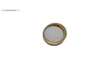alianza oro 18k con piedra con diamante de laboratorio
