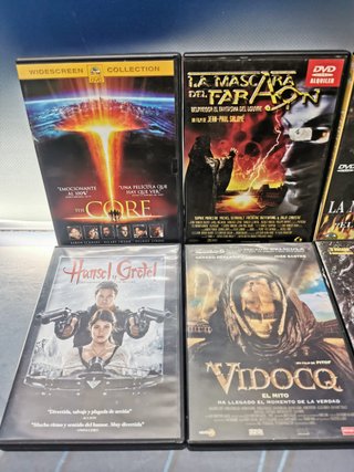 Lote 6 DVDS ciencia ficción, suspense y fantasía