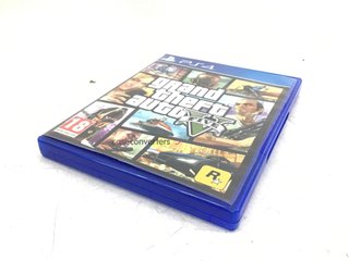 grand theft auto v ps4