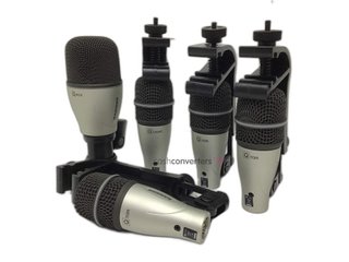 otros musica profesional samson kit 5 microfonos bateria