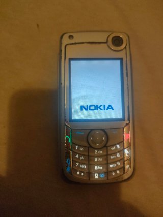 Nokia 6680 Plata