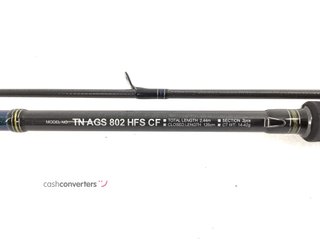 caña de pescar enchufable daiwa tournament ags 802 hfs
