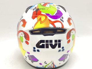 casco integral givi junior 4 white