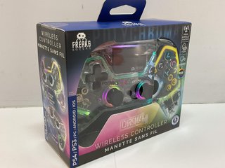 mando ps4 freaks and geeks polychroma inalambrico ps4/ps3/pc/android/ios