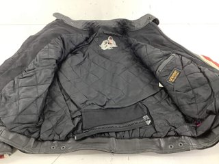 chaqueta motorista levior sin