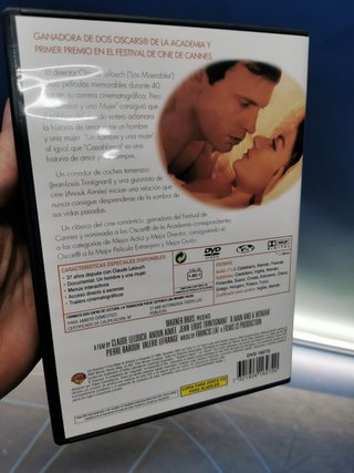 película en DVD, UN HOMBRE Y UNA MUJER