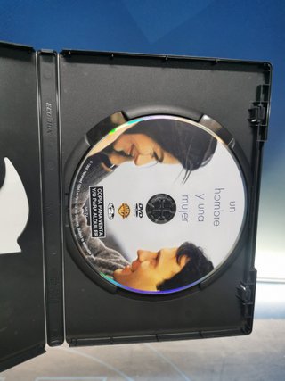 película en DVD, UN HOMBRE Y UNA MUJER