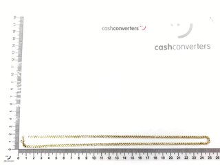 cadena oro 18k 25cm