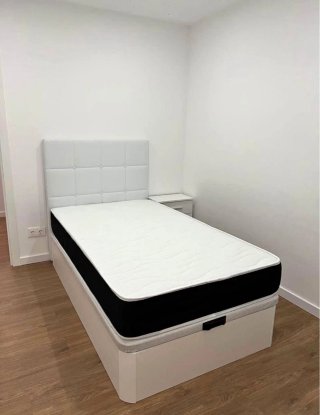 Canapé abatible madera y tela