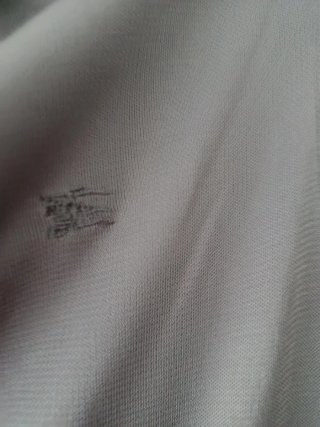 Vestido Burberry Gris Largo