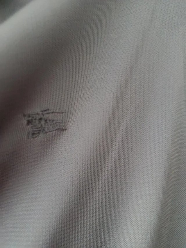 Vestido Burberry Gris Largo