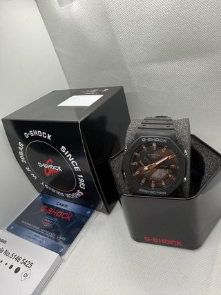 Reloj G-Shock Negro y Dorado OFERTA!!