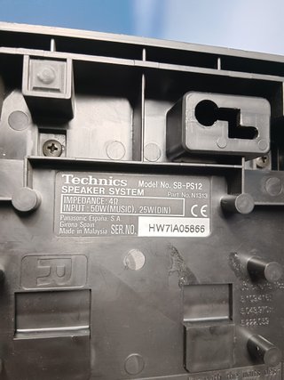 3 Altavoces TECHNICS SB-PC12 centrales, buen estado